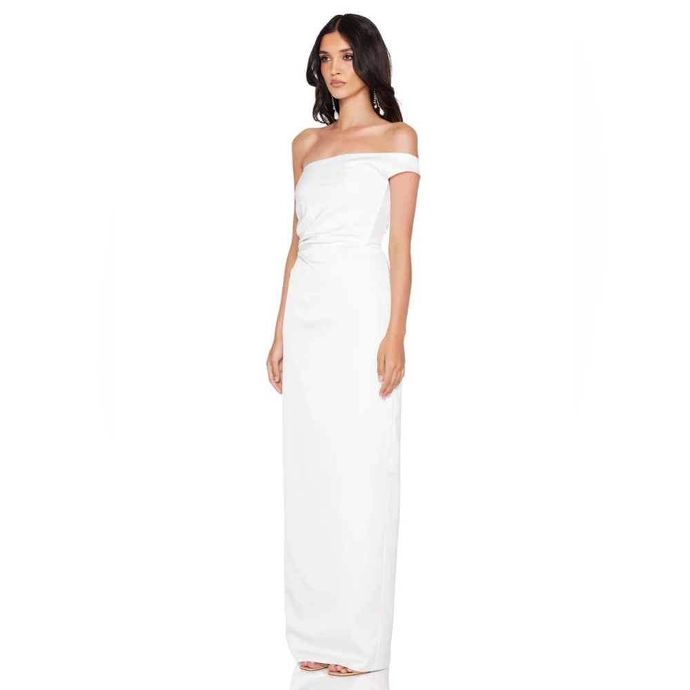 Nookie Pallisade Gown in Ivory Size S